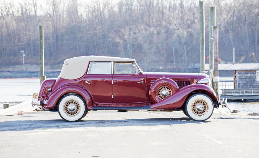 Auburn 851 Custom Dual Ratio Phaeton 1935 года  (фото 8 из 9)